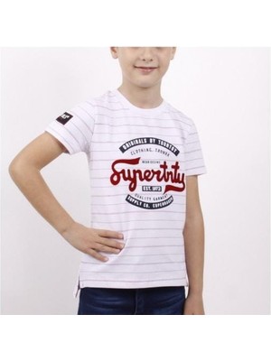 Toontoy Erkek Çocuk Çizgili Tişört