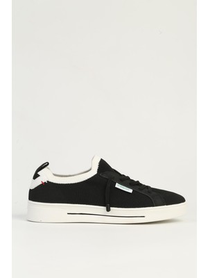 Benetton Siyah Beyaz Erkek Spor Ayakkabı Ithal BNI-11482
