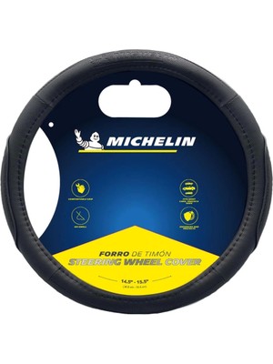 Michelin MC1003N Premium Suni Deri Direksiyon Kılıfı Siyah