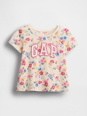 Gap Kız Bebek Pembe Gap Logo T-Shirt