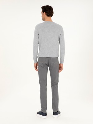 Cacharel Erkek Antrasit Slim Fit Jean Pantolon 50296774-VR006