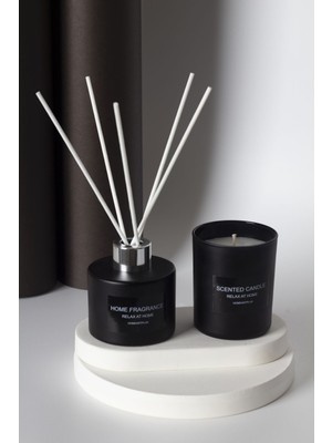 Oda Kokusu ve Mum Seti Lavanta Kokulu 100 ml