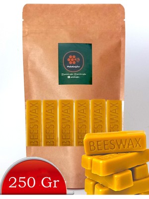 Besswax Mini Külçe 250GR Petekoğlu Filtre Edilmiş Doğal Saf Balmumu
