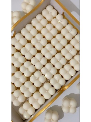 20 Adet  Özel Mini Bubble Mum Davet Söz Nişan Kına Düğün Nikah  Hediyelik