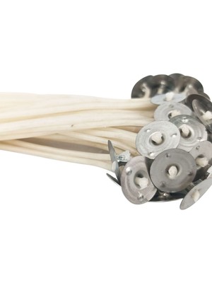 Mum Fitili 1,2 mm Parafinlenmiş 10 cm (Ince) 50 Adet