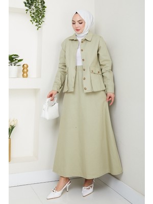 Körük Cepli Gömlek Etek Ikili Takım 1551 - Mint