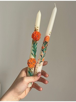 Solar Bloom Serisi NEW02 2’li Mum Seti