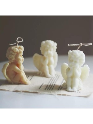 Melek Silikon Mum Kalıbı