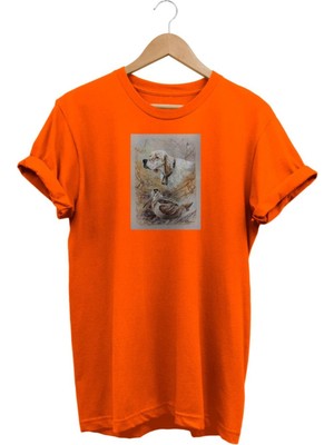 Widi Setter Çulluk Baskılı T-Shirt