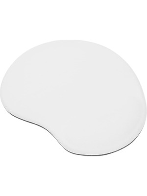 Mcreative Beyaz Bilgisiyar Notebook Bileklik Destekli Ergonomik Optik Mousepad 19X23 cm