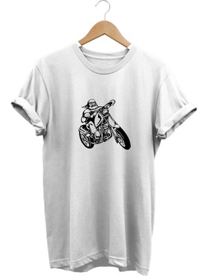 Chopper Baskılı Tshirt