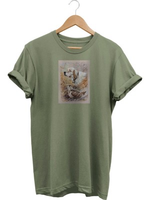 Widi Setter Çulluk Baskılı T-Shirt