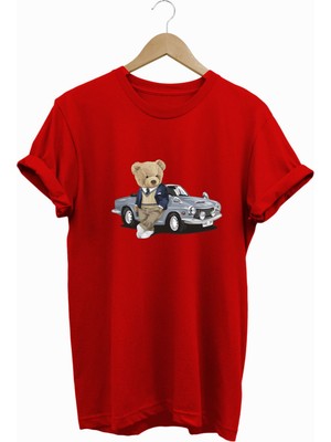 Elegant Bear - Elegant Ayı Baskılı Tshirt