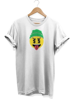 Dolar Baskılı T-Shirt