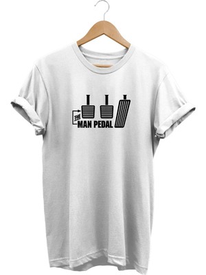 Pedal Baskılı T-Shirt