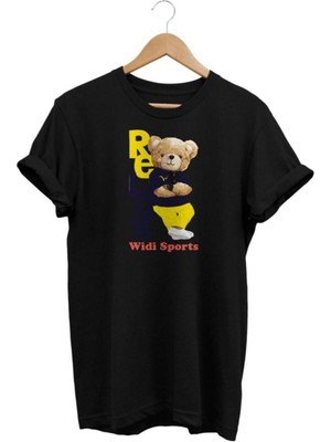 Relax Sarı Ayı Baskılı T_shirt
