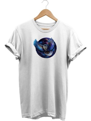 Baykuş Baskılı T-Shirt