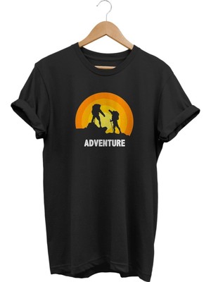 Adventure Baskılı T-Shirt