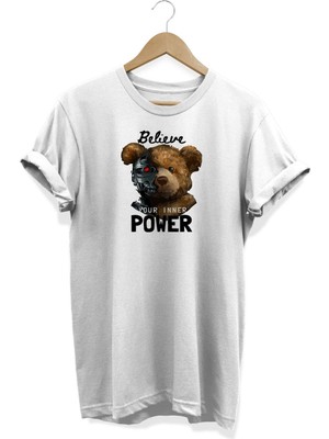 Believe Baskılı T-Shirt