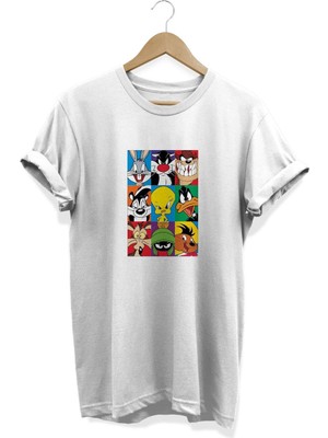 Looney Baskılı T-Shirt
