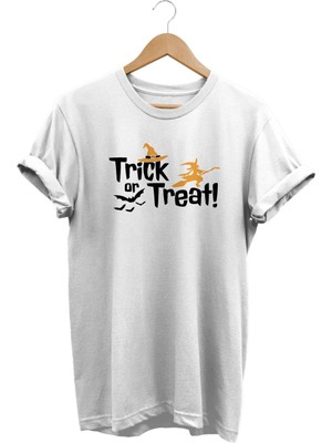 Trick Or Treat Baskılı T-Shirt