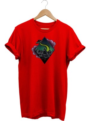 Uzay Baskılı T-Shirt