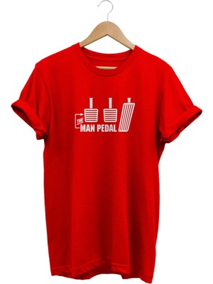 Pedal Baskılı T-Shirt