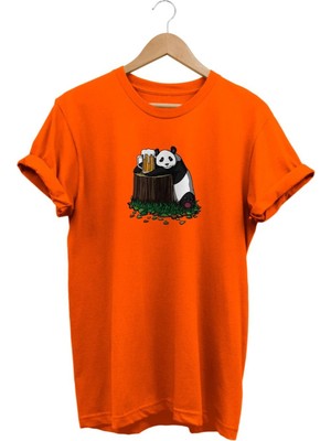 Widi Panda Baskılı T-Shirt