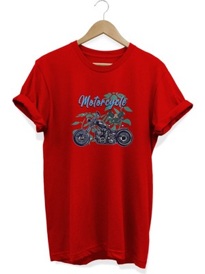 Motor Baskılı T-Shirt