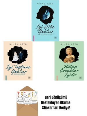 Nihan Kaya 3 Kitap Set + Okuma Sticker'ları