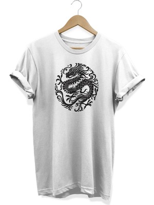 Ejder Baskılı T-Shirt