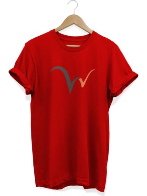 W Baskılı T-Shirt