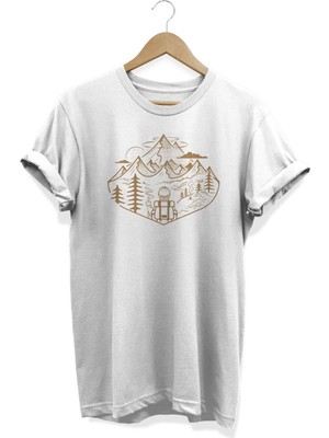 Kampçı Baskılı T-Shirt