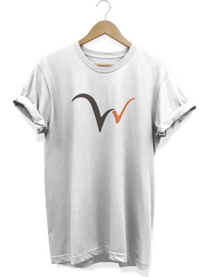 W Baskılı T-Shirt