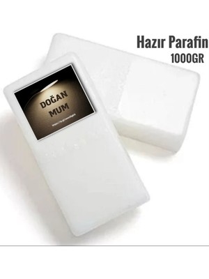 Hazır Parafin 1 kg Mum Üretim Hazır Sert Parafin