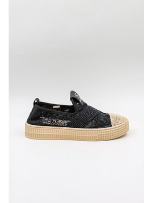 Kriste Bell Ithal Kadın Sneaker Ayakkabı KB0512 Siyah