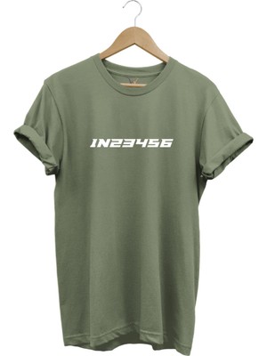 Motorsiklet Vites Geçişleri 1N23456 Şık Cool Motorcu Baskılı Regular Fit Bisiklet Yaka T-Shirt