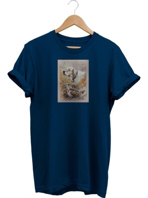 Widi Setter Çulluk Baskılı T-Shirt