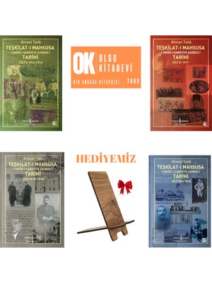 Teşkilat-I Mahsusa (Umûr-I Şarkıyye Dairesi) Tarihi 4 Cilt Takım / Ahmet Tetik (Telefon Tutucu Hediye)