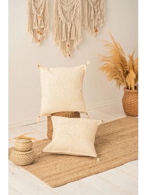 Yıldız Laseli 2li Kırlent Kılıfı