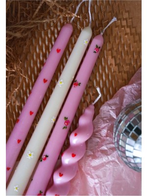 4 Adet Mum Seti