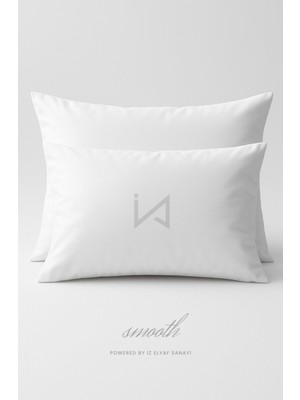 2 Adet Premium Smooth Kirlent Iç Yastığı | %100 Silikon Dolgu | Dikdörtgen Koltuk Yastığı | 30X50 C