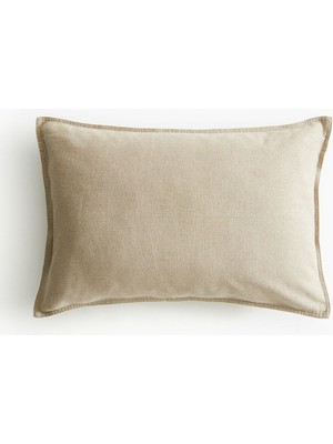 Keten Karışımlı Kırlent Kılıfı