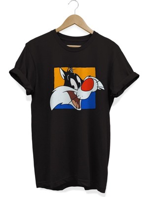 Slyvester Baskılı T-Shirt