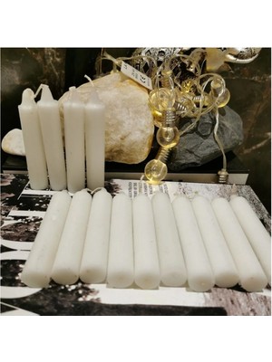 Iv Blue Purple 12'li Beyaz Small Bakkal Mumu