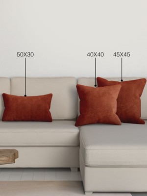 Home Daily Series Tarçın Rengi Kırlent Yastık Kılıfı
