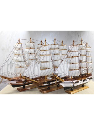 Ahşap Yelken Gemi Model 3