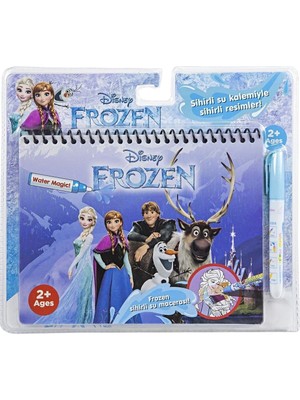 Frozen Elsa Anna Karlar Ülkesi Sihirli Boyama Kitabı Özel Sihirli Su Kalemi ile