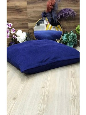 Mat Kadife Yer Minderi Puf Kırlent Kılıfı 70X70