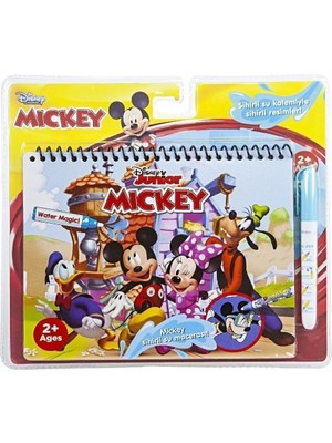 Mickey Mouse Lisanslı Sihirli Boyama Kitabı Özel Su Kalemi Ile